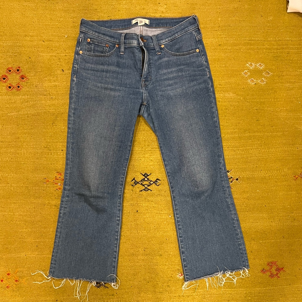 Madewell mid rise kick out Jean